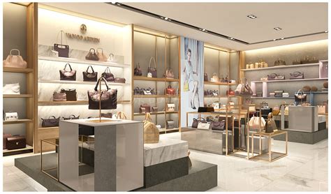箱包展柜图片